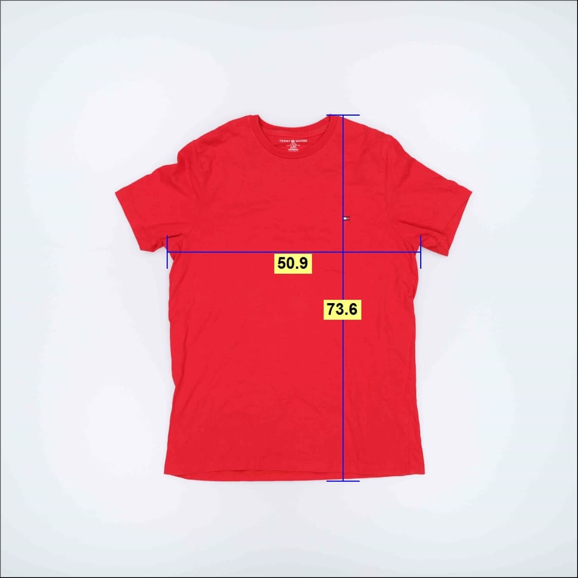 S 타미힐피거 스몰로고 반팔티 0325H1 상품이미지5