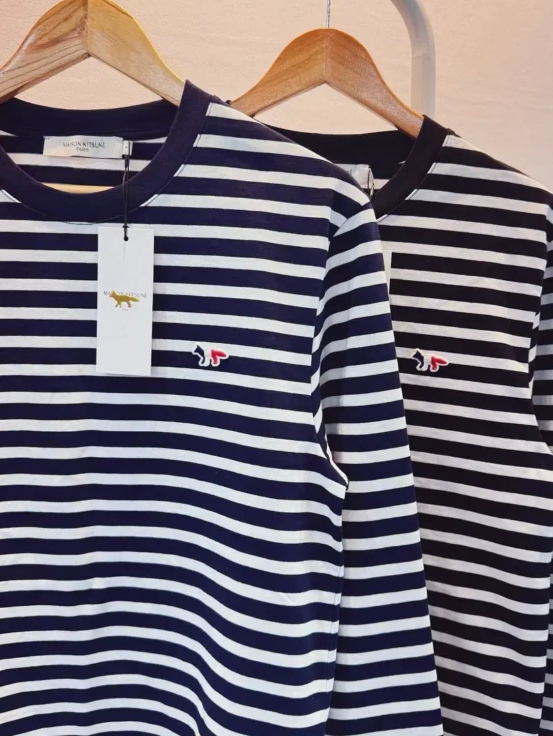 🔥[새상품/정품]🔥 메종키츠네 스트라이프 롱슬리브 상품이미지2