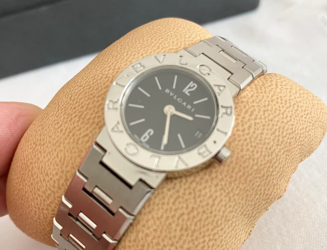 불가리 BB23 여성용 23mm 스몰 사이즈 쿼츠 스틸 상품이미지7