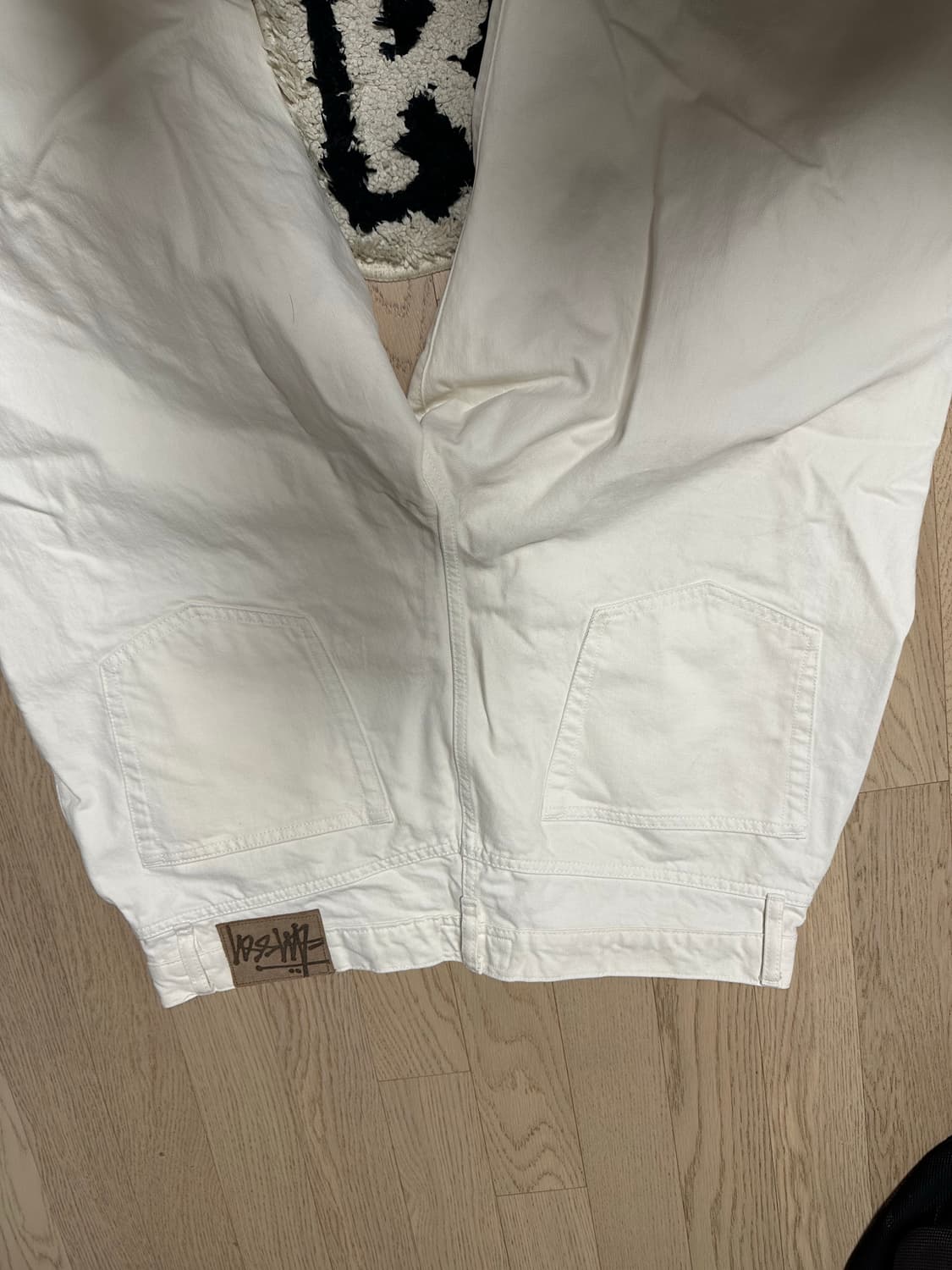 스투시 빅올 팬츠 오버다이드 BONE 상품이미지4