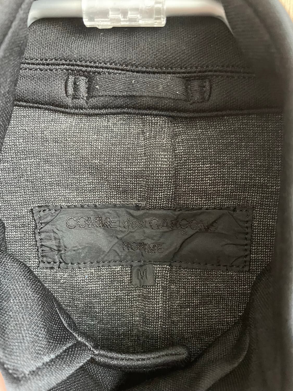 꼼데가르송 옴므 주름 가공 자켓 상품이미지5