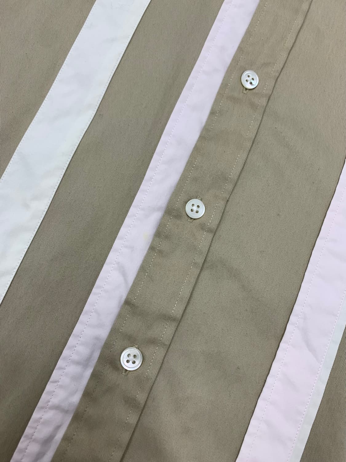 Dkny 스트라이프 패치 디테일 셔츠 #669 상품이미지4