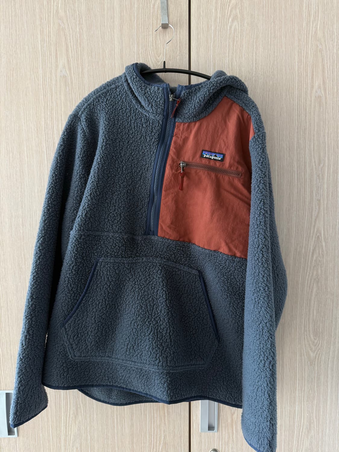 파타고니아 레트로 파일 풀오버 스몰더 블루 상품이미지1