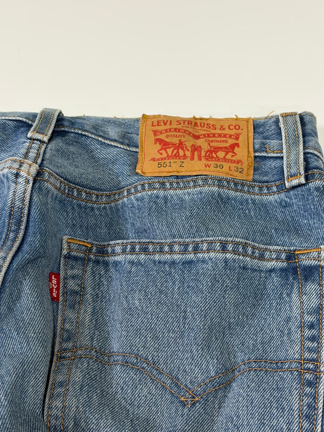 리바이스(Levis) 551Z 데님 팬츠 상품이미지5