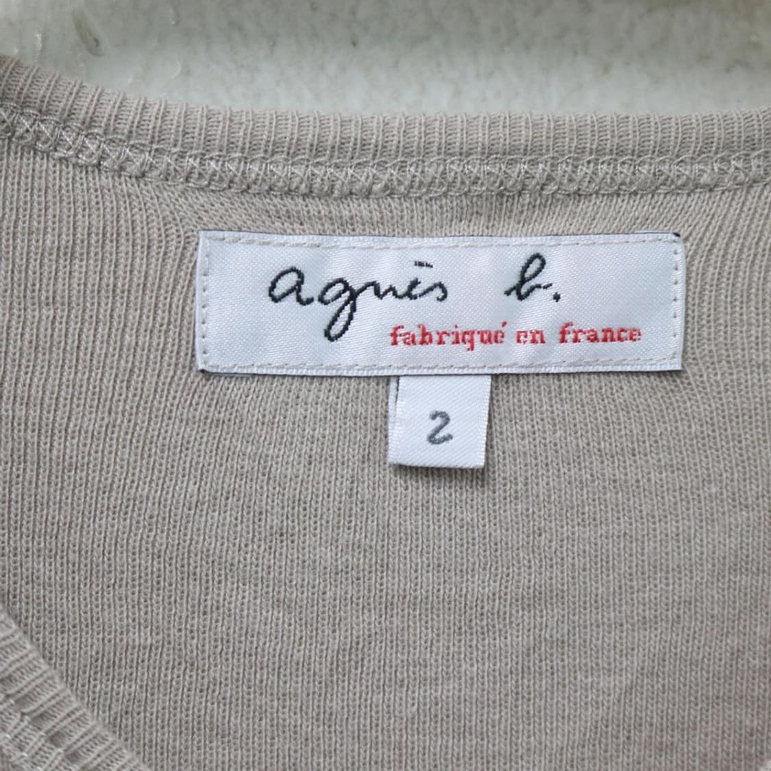 아네스베 반팔 가디건 66610 상품이미지5