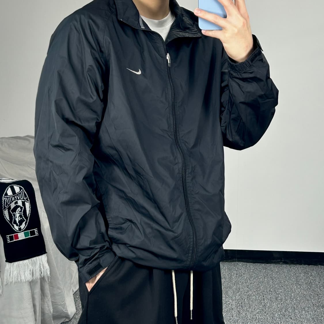 나이키 올드스쿨 스우시 바람막이 XL   상품이미지1