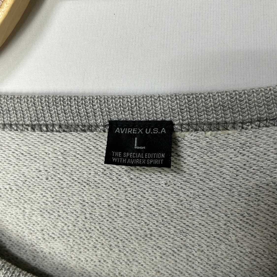 [AVIREX] U.S.A 아비렉스 레터링 스웻 맨투맨 상품이미지5