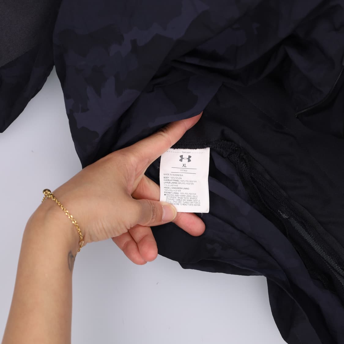 XL 언더아머 카모 바람막이 0529H 상품이미지5
