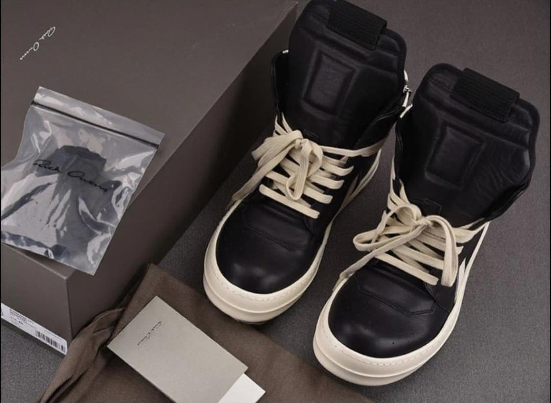 Rick Owen's Geobasket 신발(새상품) 상품이미지2