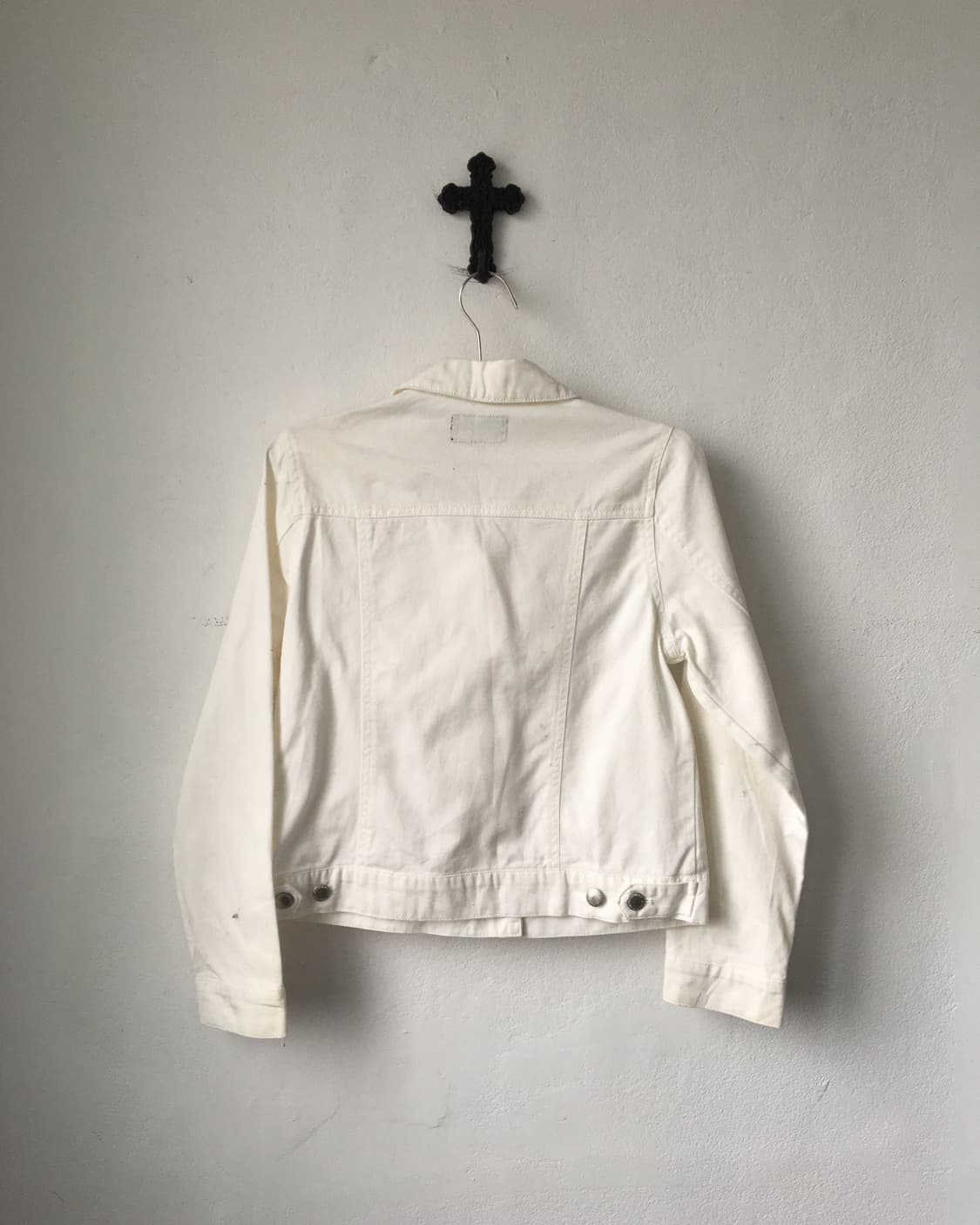 White trucker jacket 상품이미지3