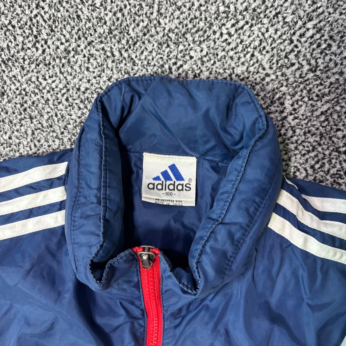 아디다스 90s 올드스쿨 배색 바람막이 자켓 (100) 상품이미지7
