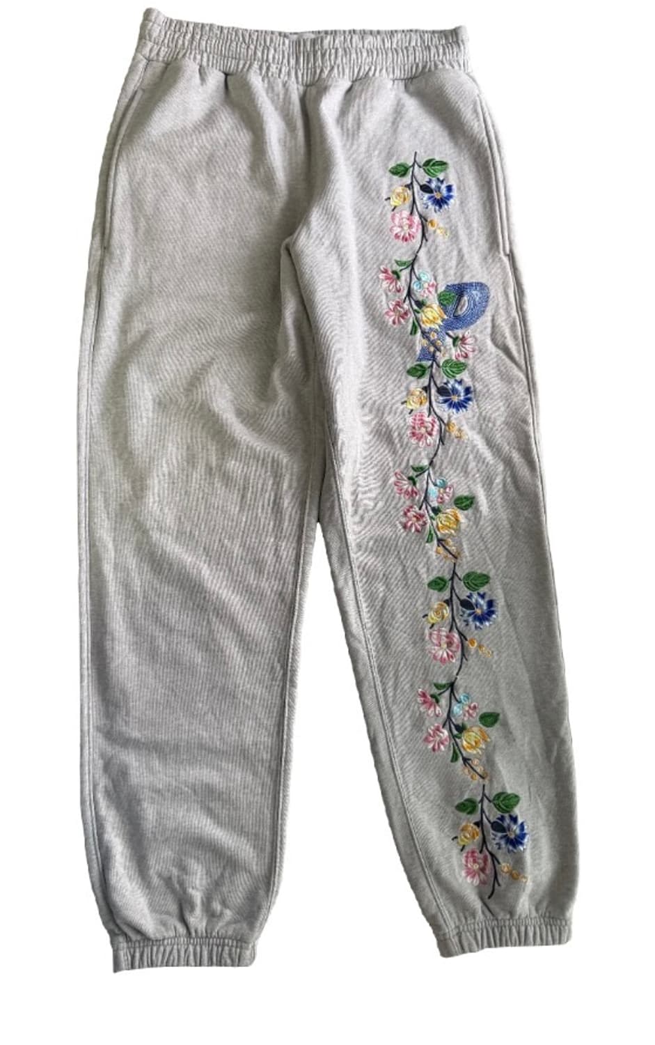 팔라스 플라워 스티치 조거 그레이말 상품이미지1