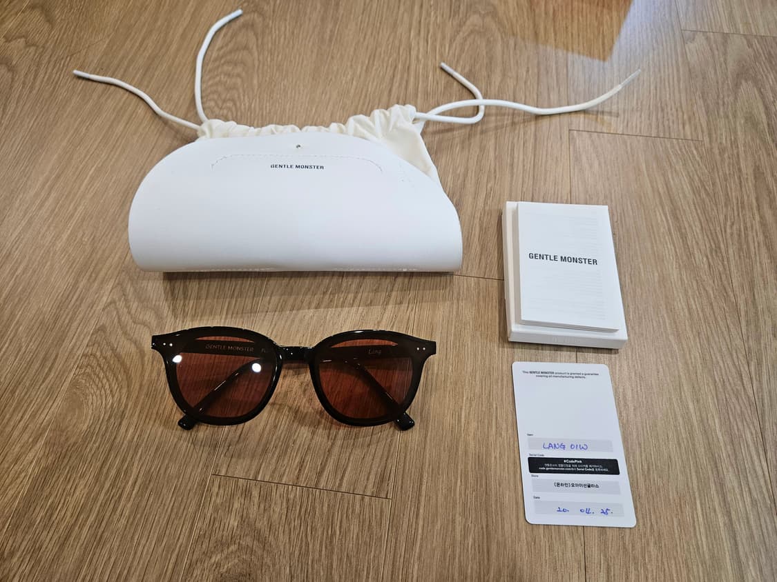 젠틀몬스터 랭 틴트 선글라스 레드 상품이미지1