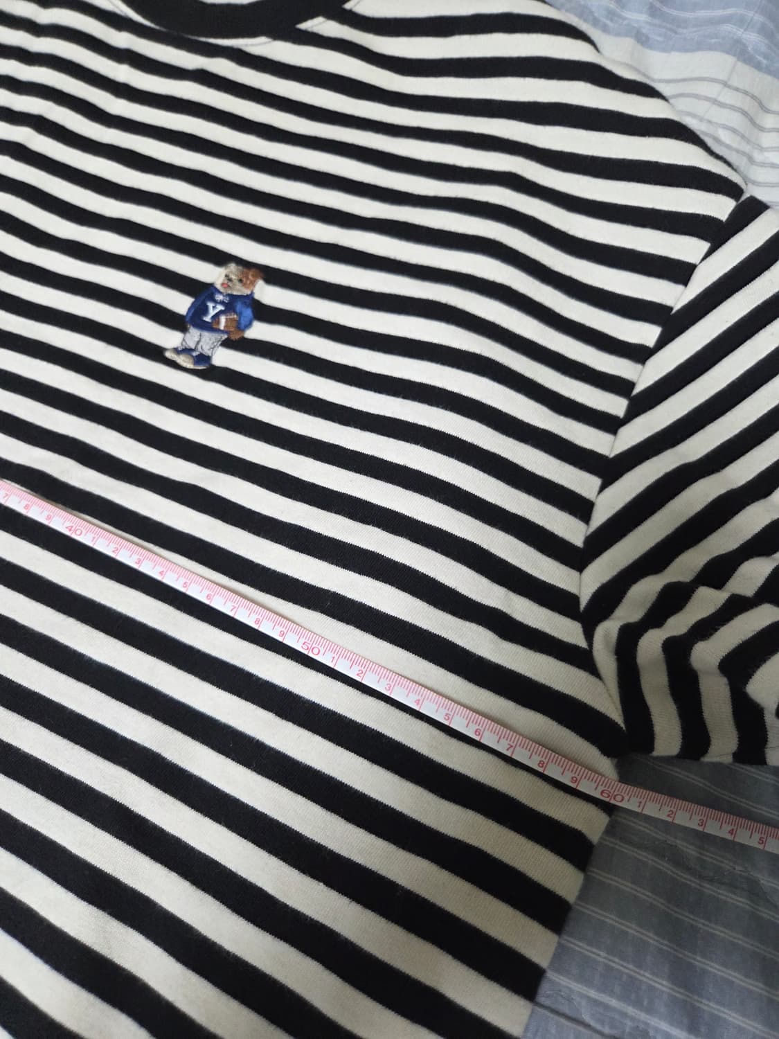 예일 스트라이프 루즈핏 롱슬리브 상품이미지4