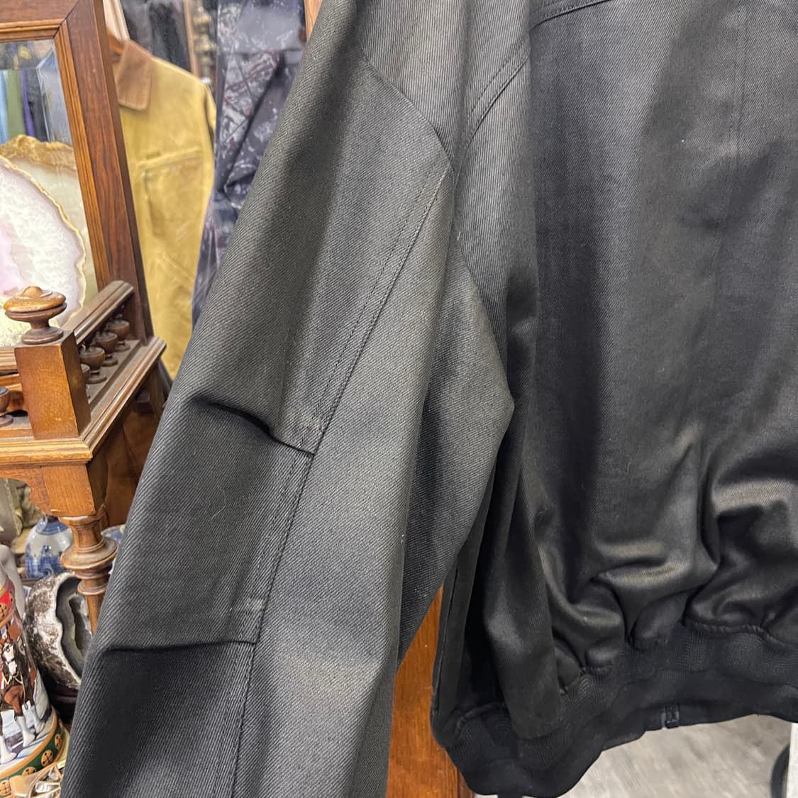 메종미네드 코팅데님 ma-1 자켓 상품이미지7