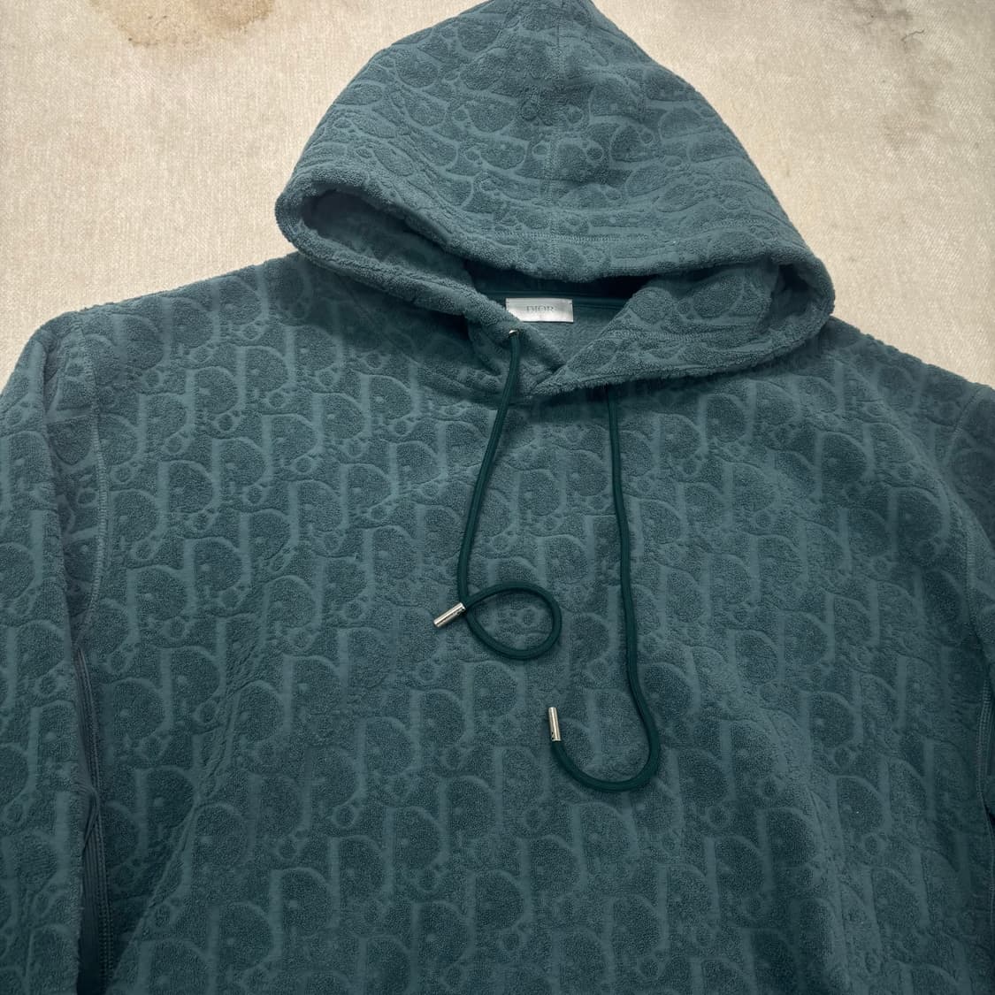 105 크리스찬 디올 22SS 테리 오블리크 후드티 상품이미지2