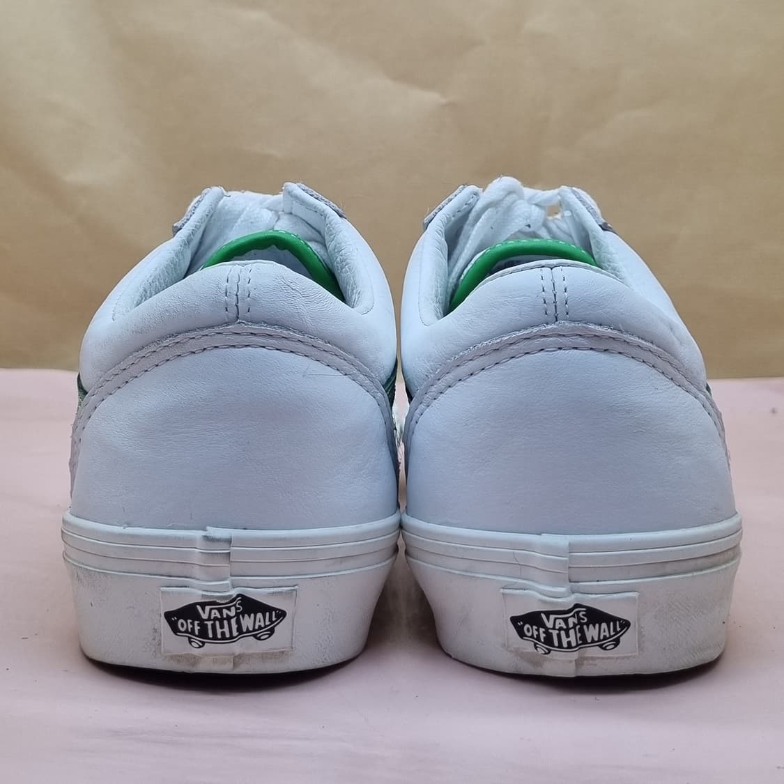 반스 레더 올드스쿨 그린 스니커즈 290 상품이미지4
