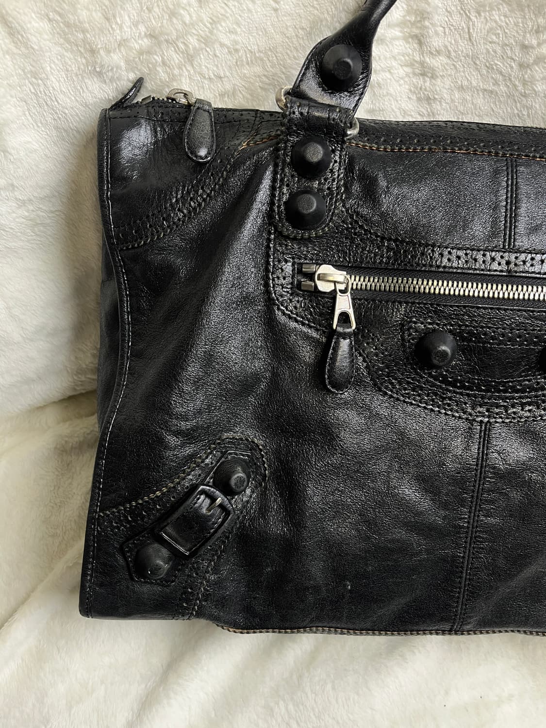 가죽 핸드백 || 발렌시아가 ST  상품이미지3