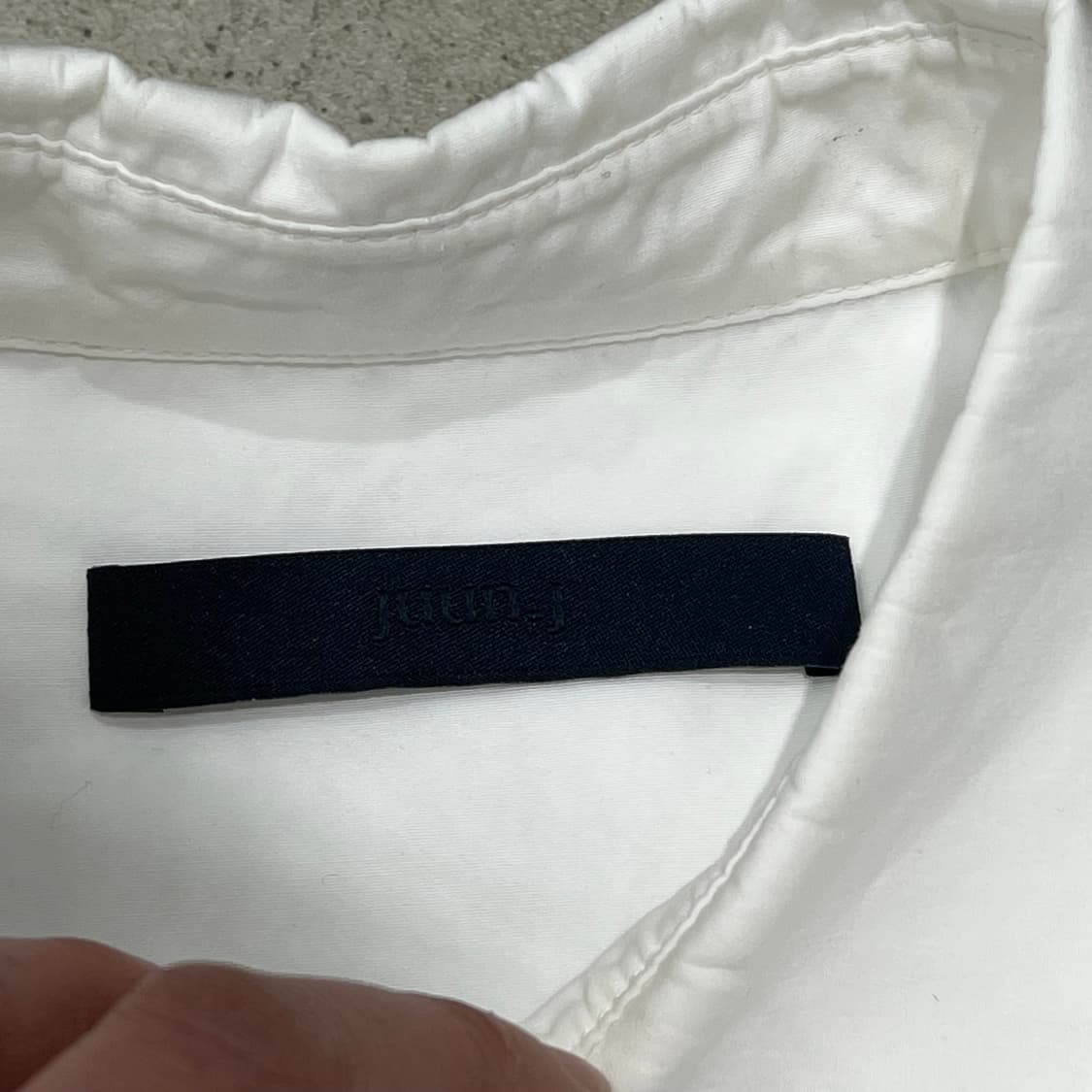 준지 화이트셔츠 s09997 상품이미지6