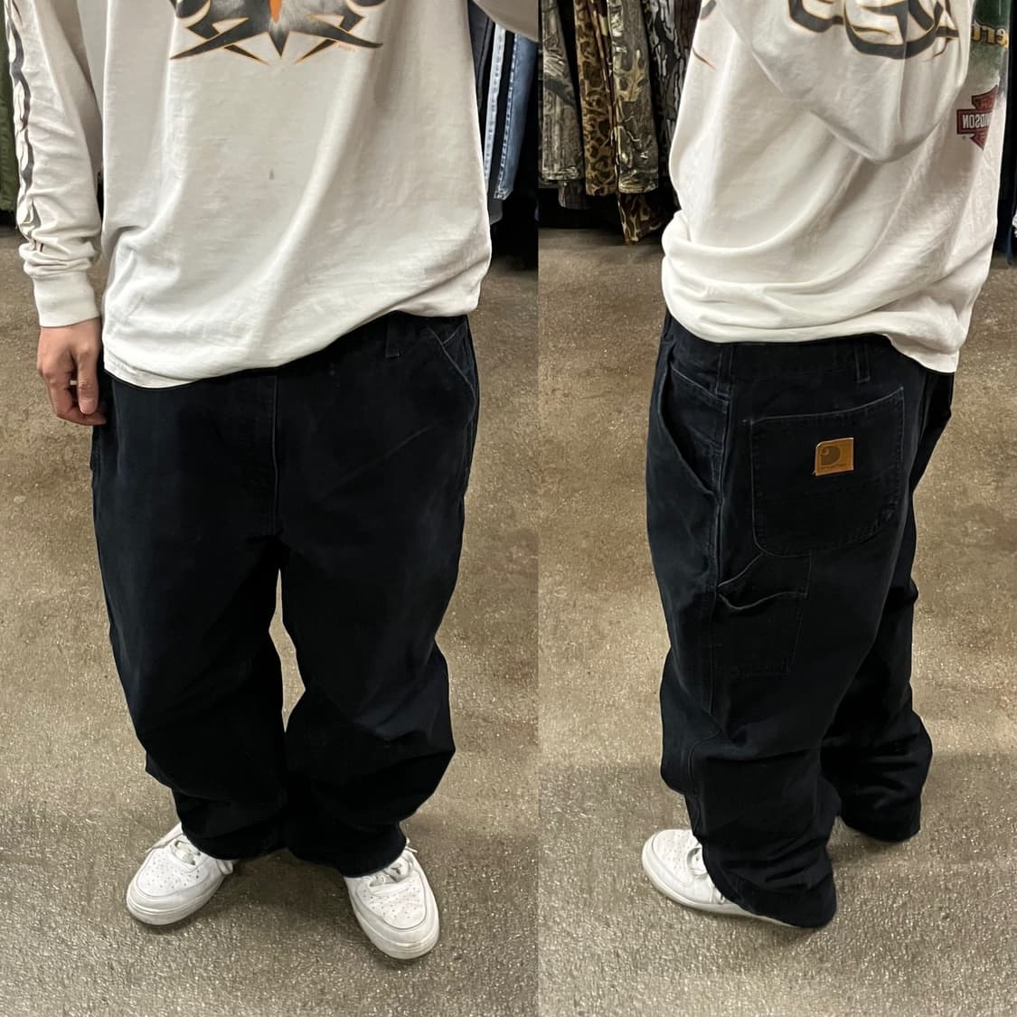00s 칼하트 B11 BLK 카펜터 팬츠 (36-37“) 상품이미지1