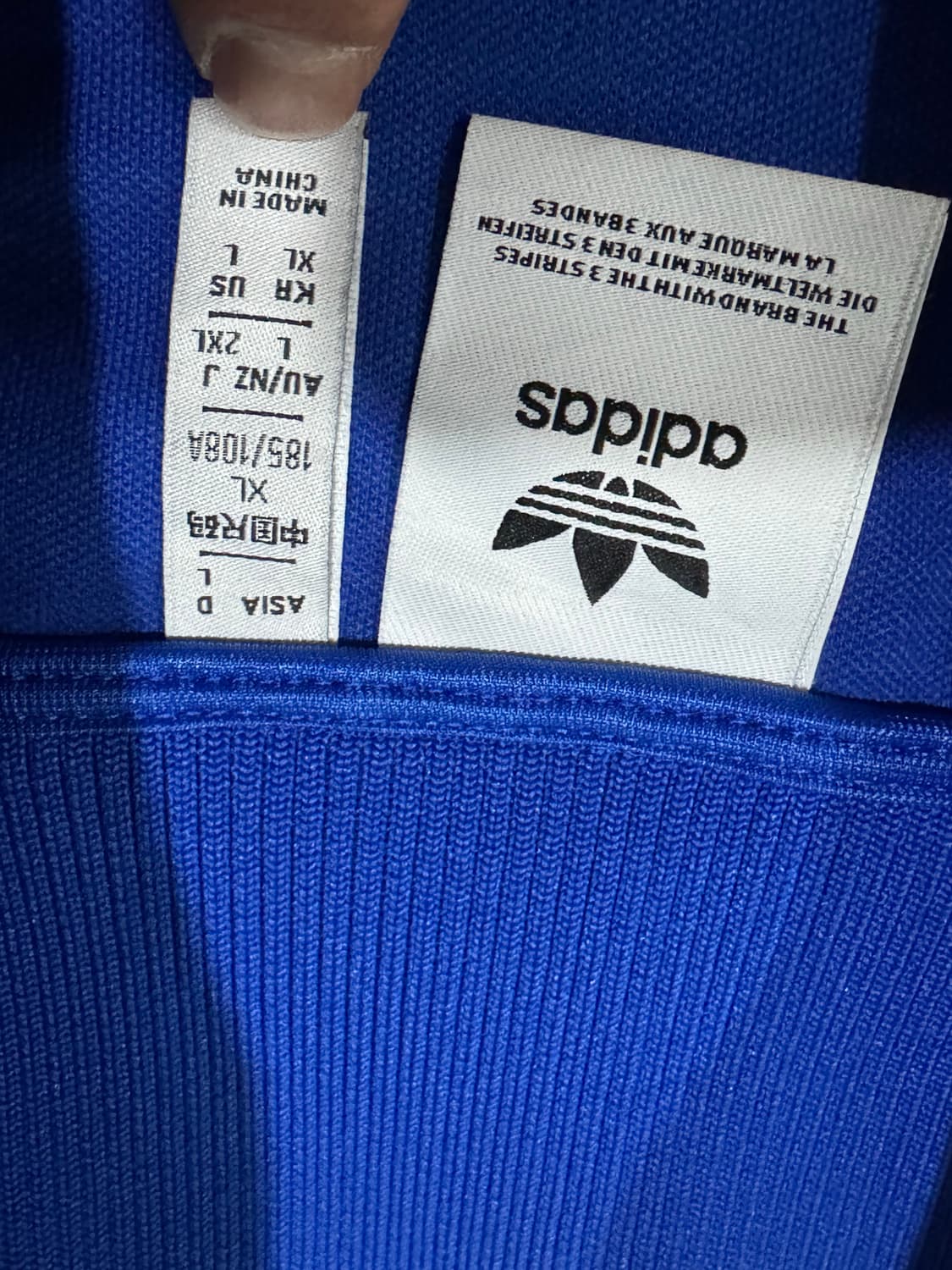 아디다스 이탈리아 베켄바우어 신형 트랙탑 XL 상품이미지5