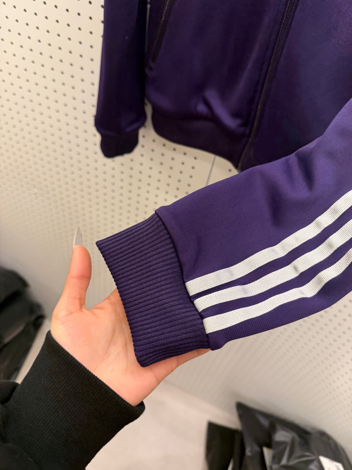 아디다스 슈퍼스타 퍼플 트랙탑 져지 U823 상품이미지4