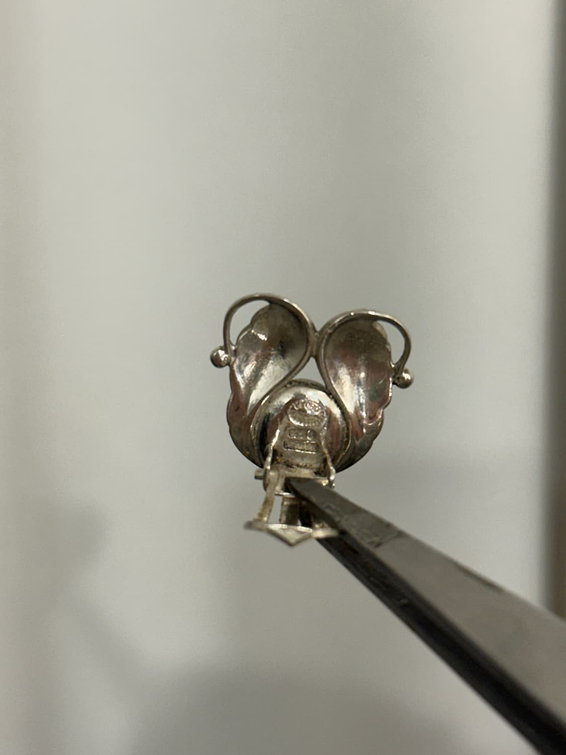 Georg Jensen Vintage Silver Clip Earring 상품이미지5