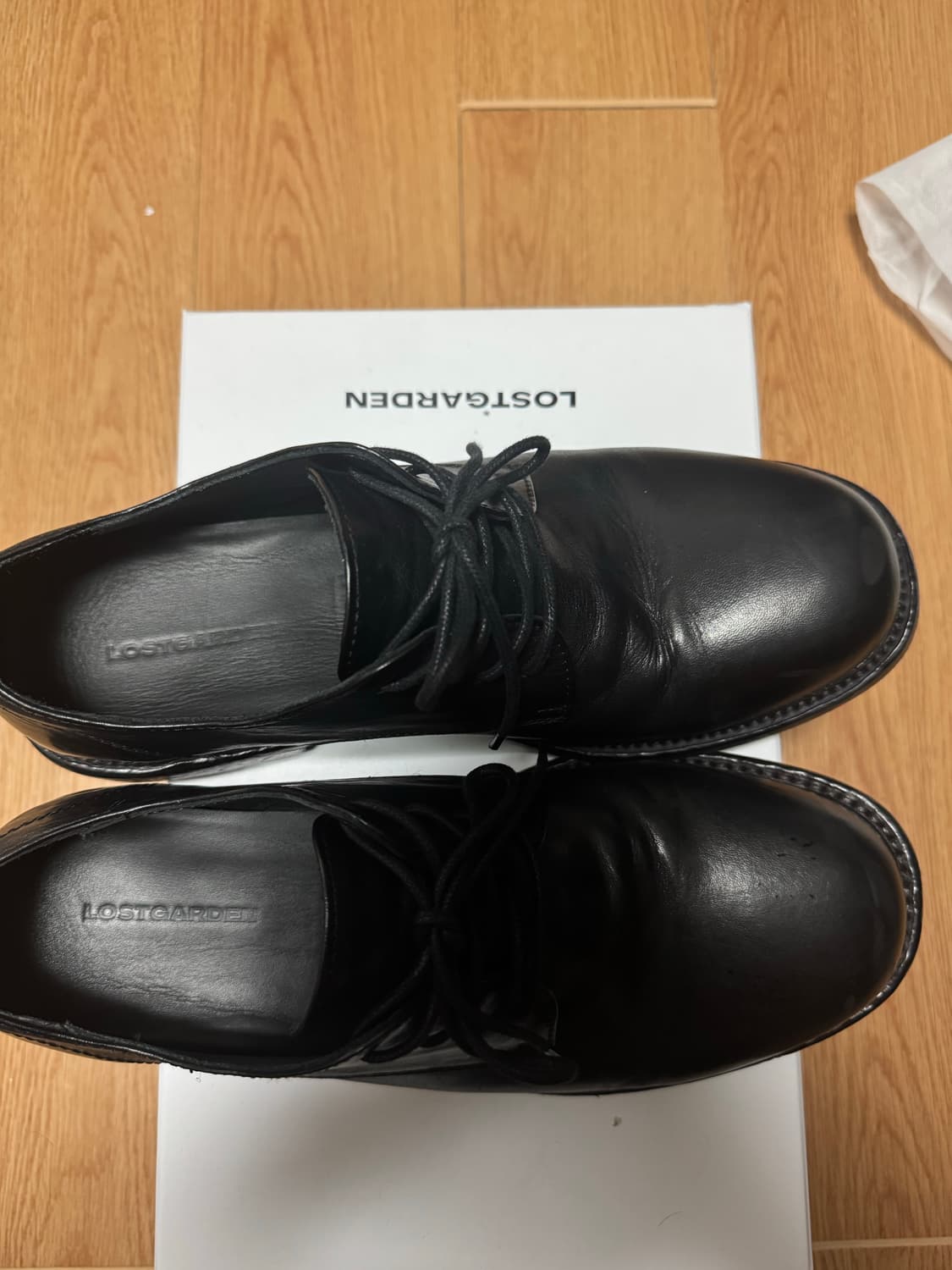 로스트가든 워시드 더비 블랙 44 상품이미지2