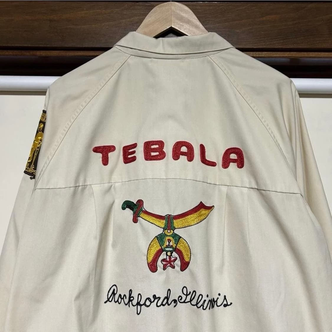 70s 체인스티지 자수 스포츠 헤링턴 자켓 XL 상품이미지3