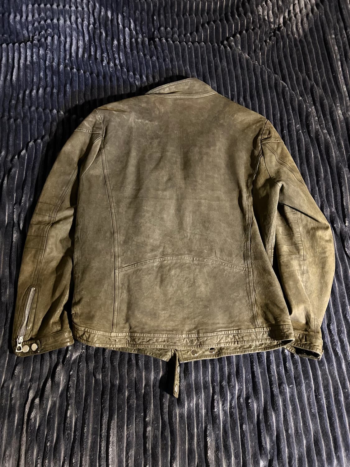 Series Sheep Skin Biker Jacket 상품이미지4