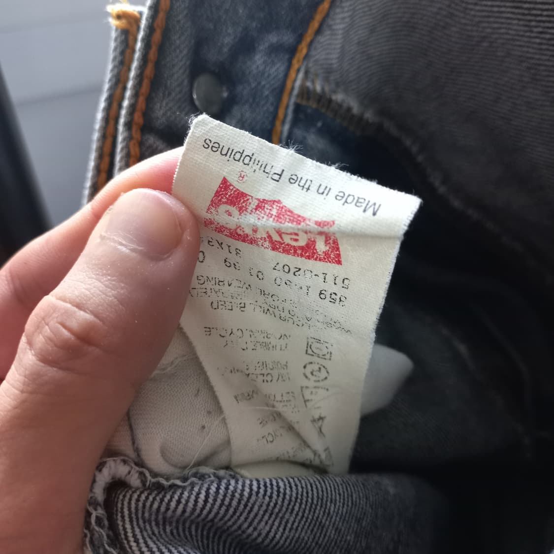 리바이스 511 w31 L34 levis Levi's 데님 청바지 빈티지 상품이미지7