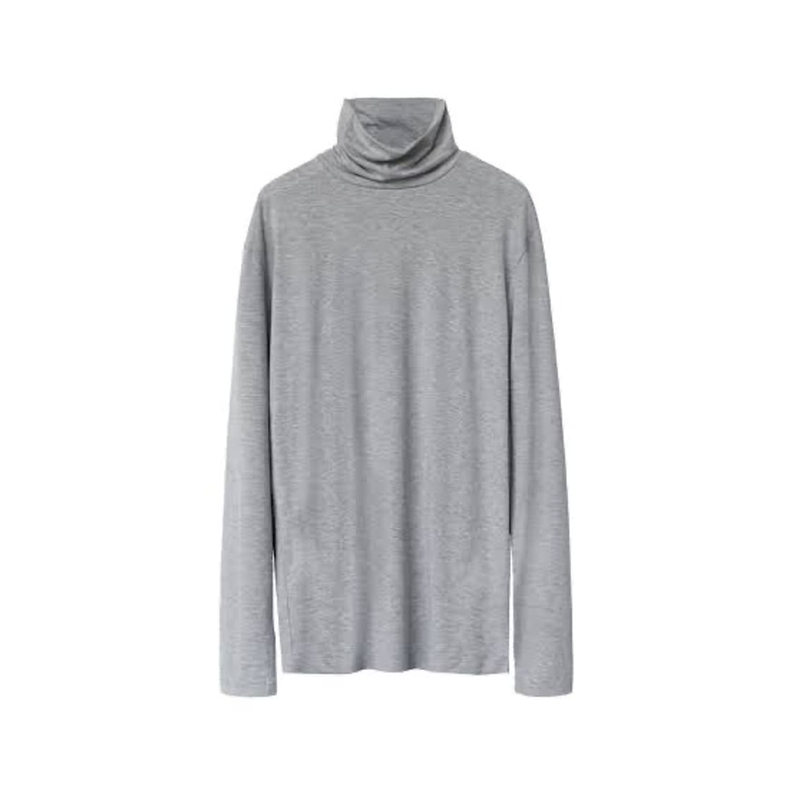 [3] 폴리테루 터틀넥 멜란지 그레이 상품이미지1