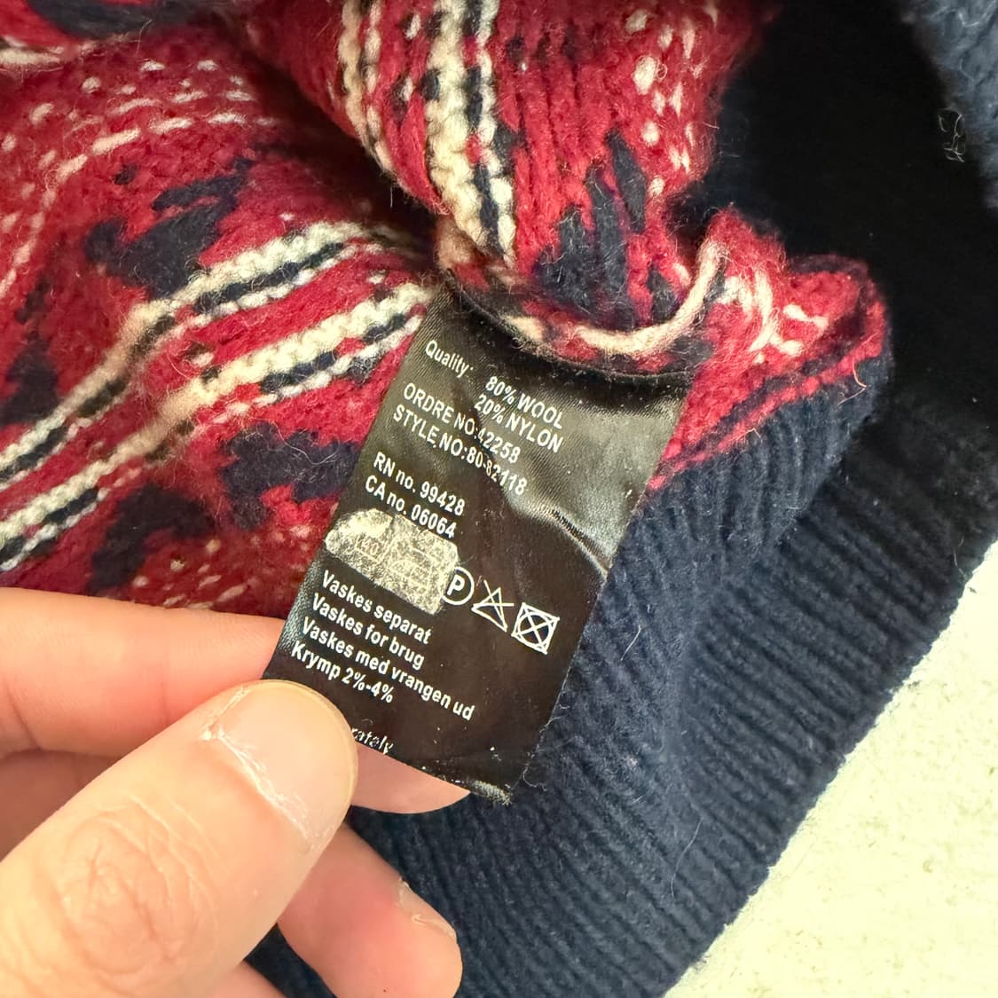 Bison 빈티지 스웨터 니트 XL 상품이미지7