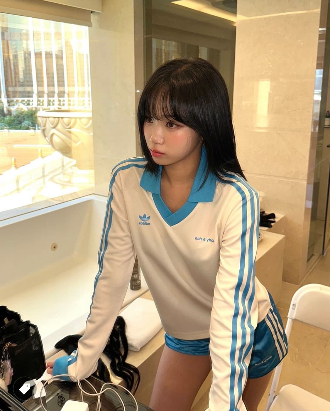 아디다스 X 스포티앤리치 롱슬리브 상품이미지1