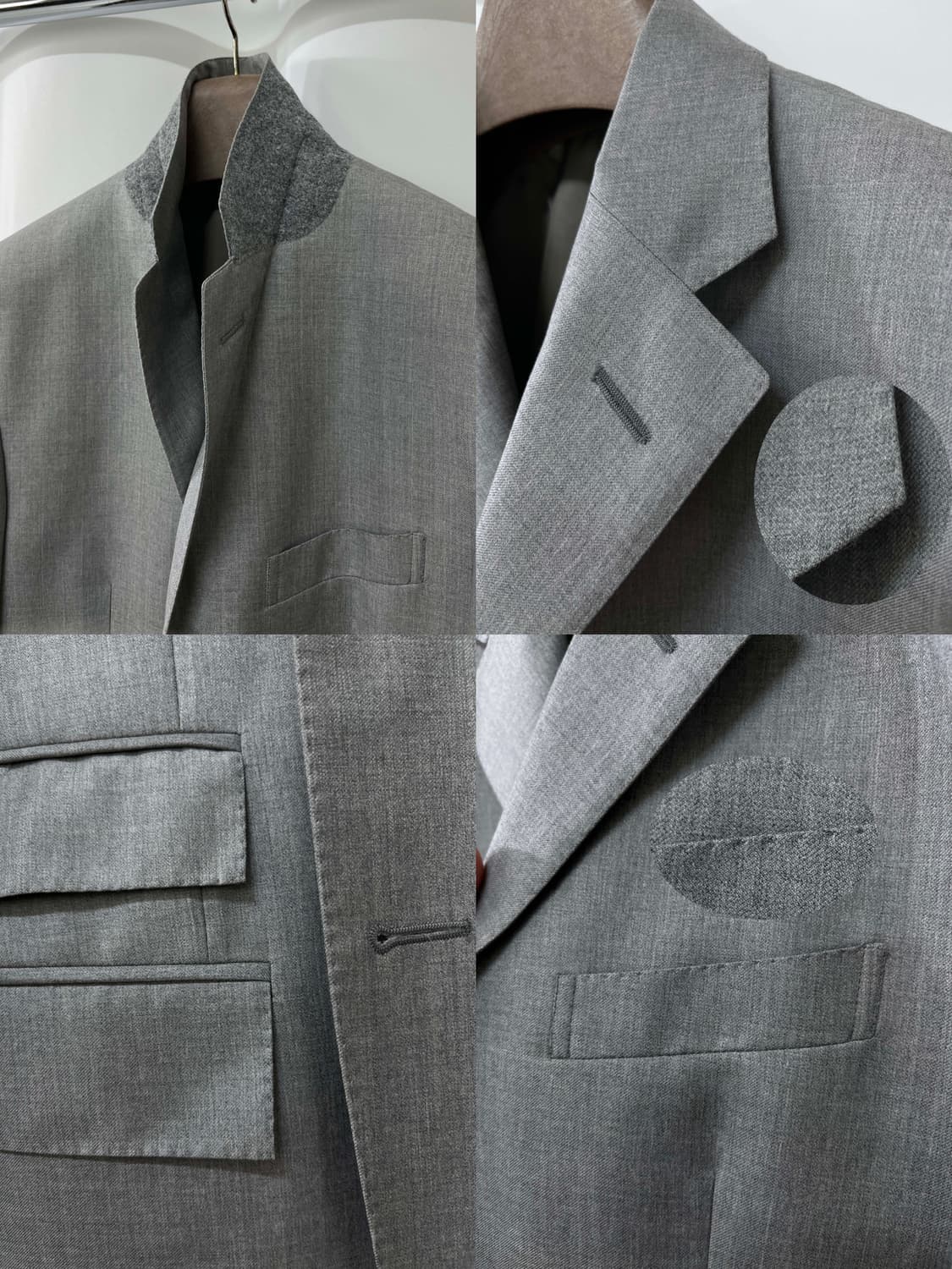 폴로 랄프로렌 꼬리넬리아 이태리 스트라파타 버진울 수트 자켓 상품이미지6