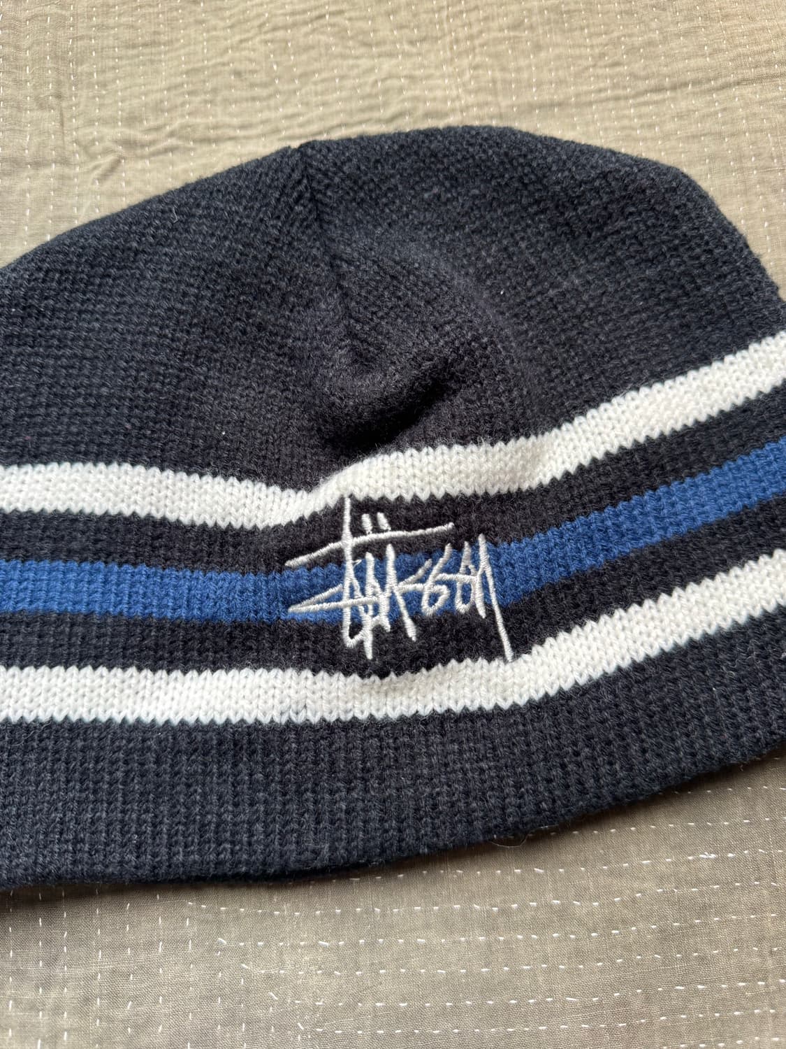 90s 스투시 스트라이프 비니 상품이미지2