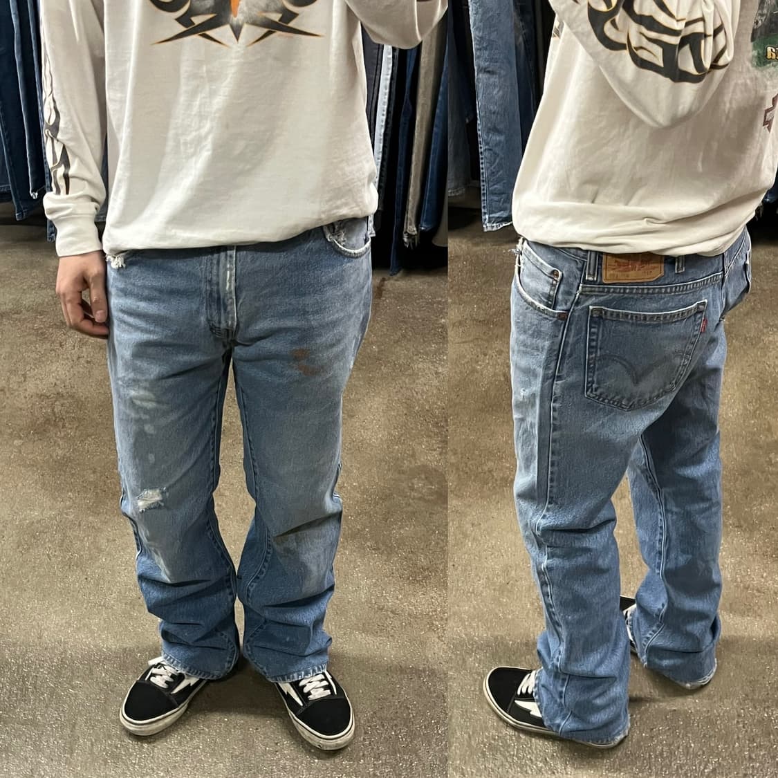 00s Levis517 리페어 부츠컷 (33“) 상품이미지6