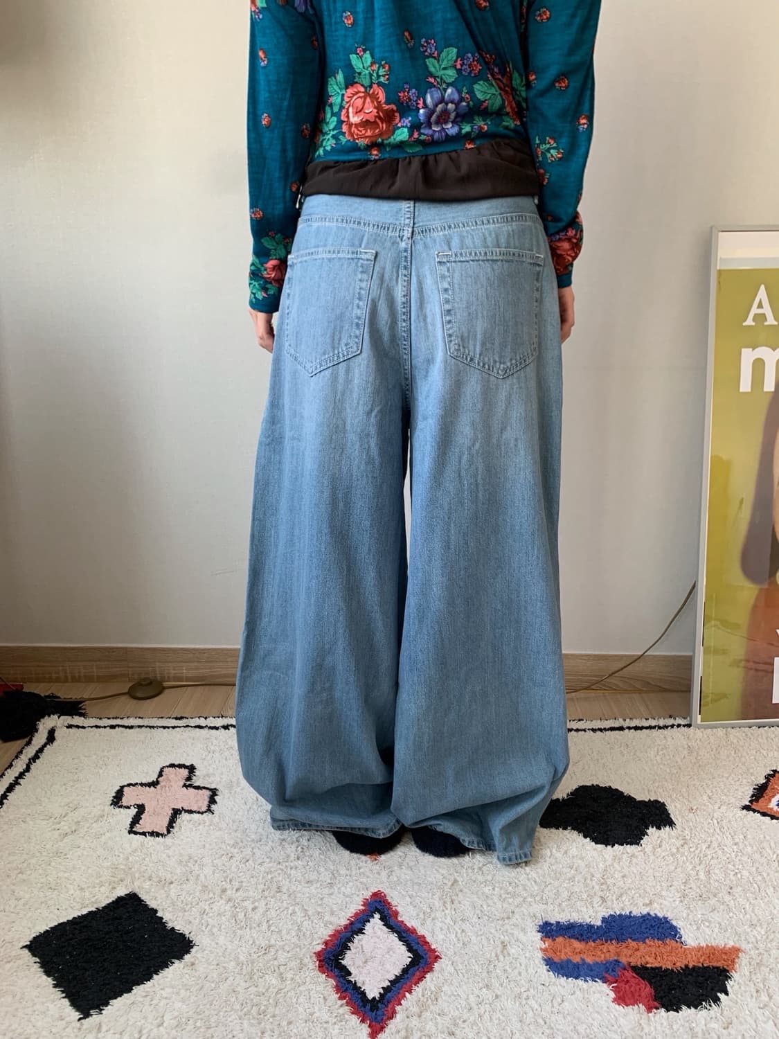 vintage denim pants 상품이미지5