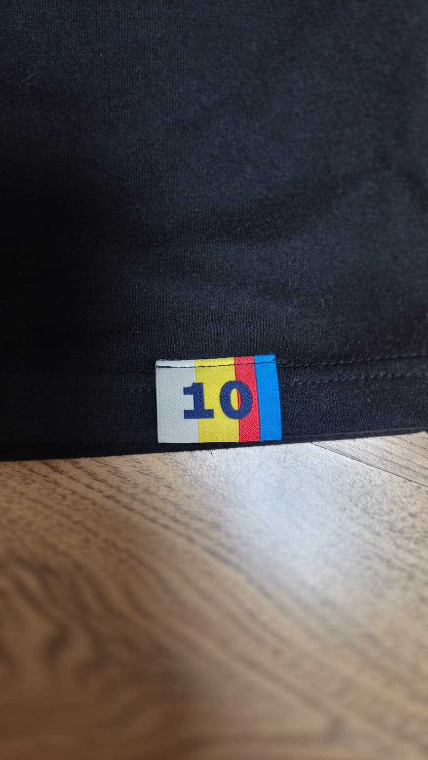 IAB STUDIO 10주년  반팔 티셔츠 블랙 L 상품이미지4