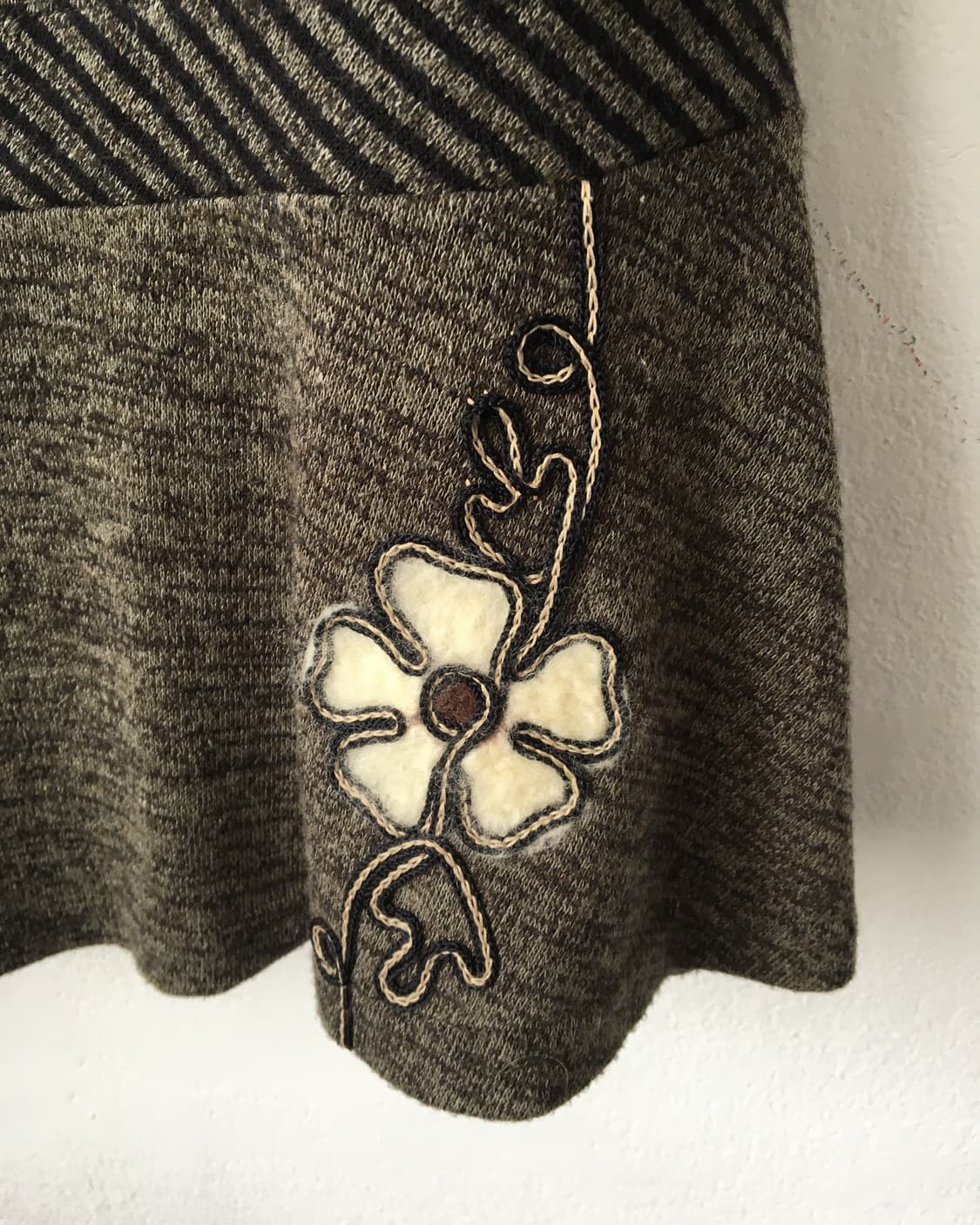 Flower point knit skirt 상품이미지3