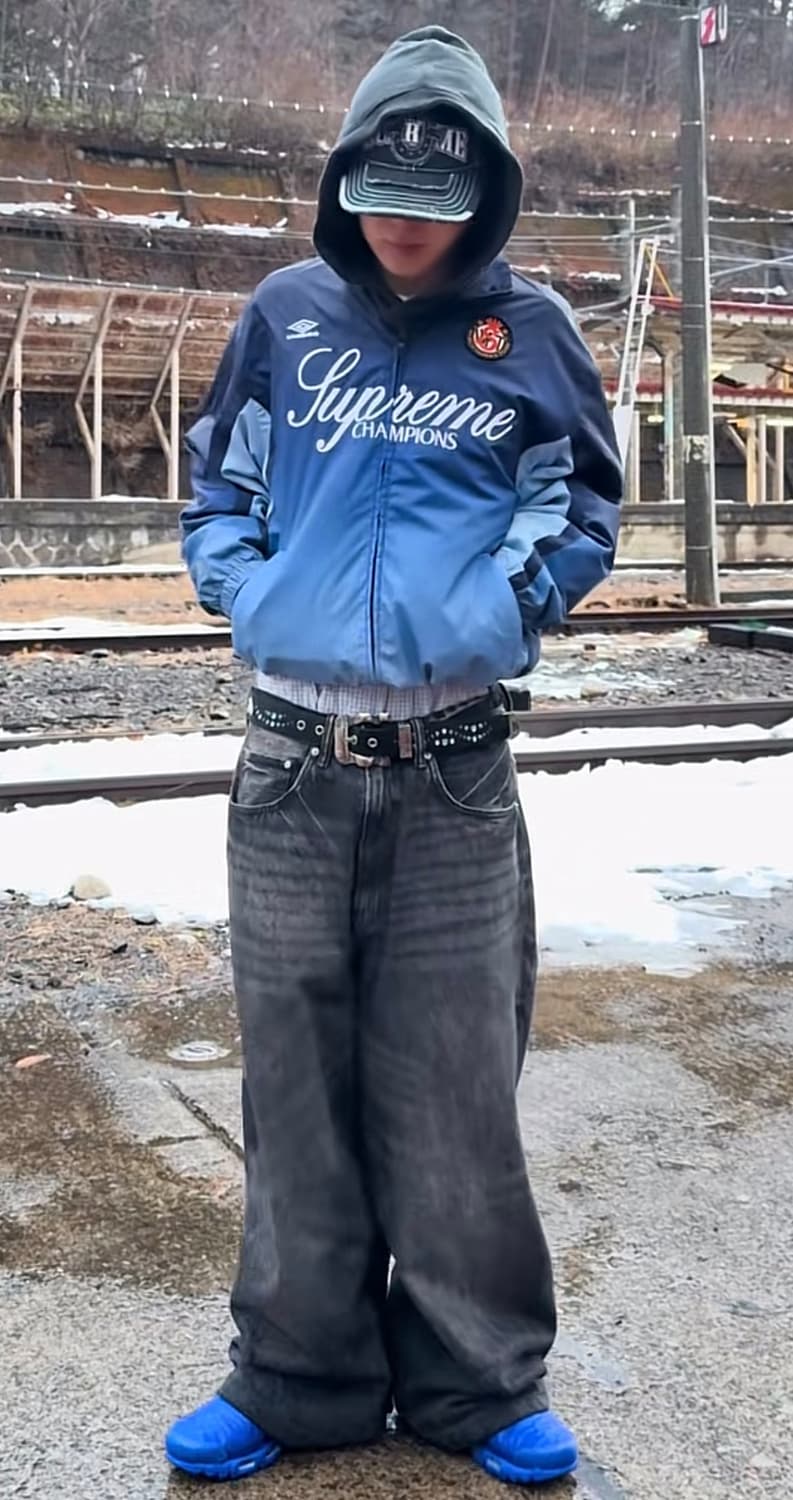 HnM 수퍼 배기 진 상품이미지3