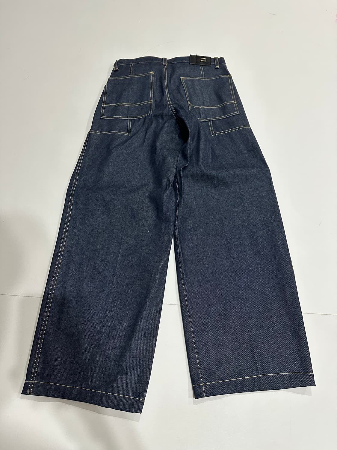 [46사이즈] 우영미 폴딩 데님 팬츠 상품이미지3