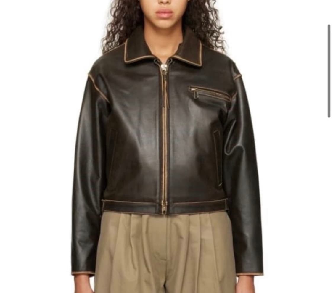 오픈와이와이 가죽자켓 상품이미지1