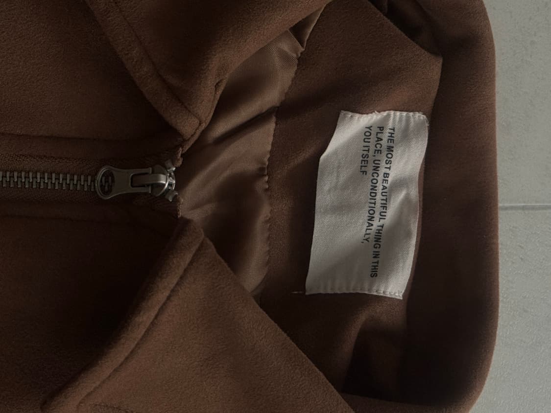 무신사 스웨이드집업 상품이미지2