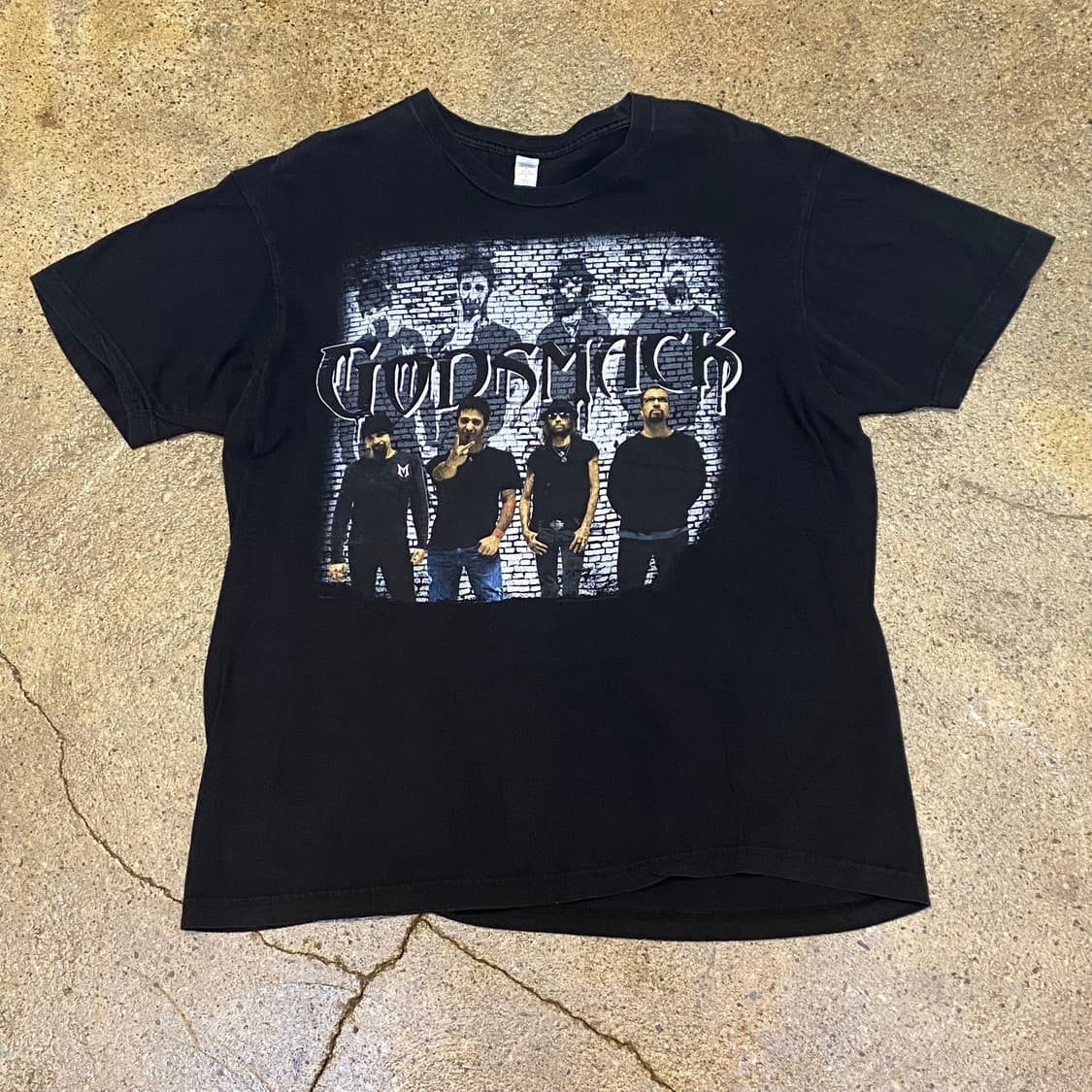 미국 빈티지 갓스맥 GODSMACK 2010 투어티 락티셔츠 반팔티 상품이미지1