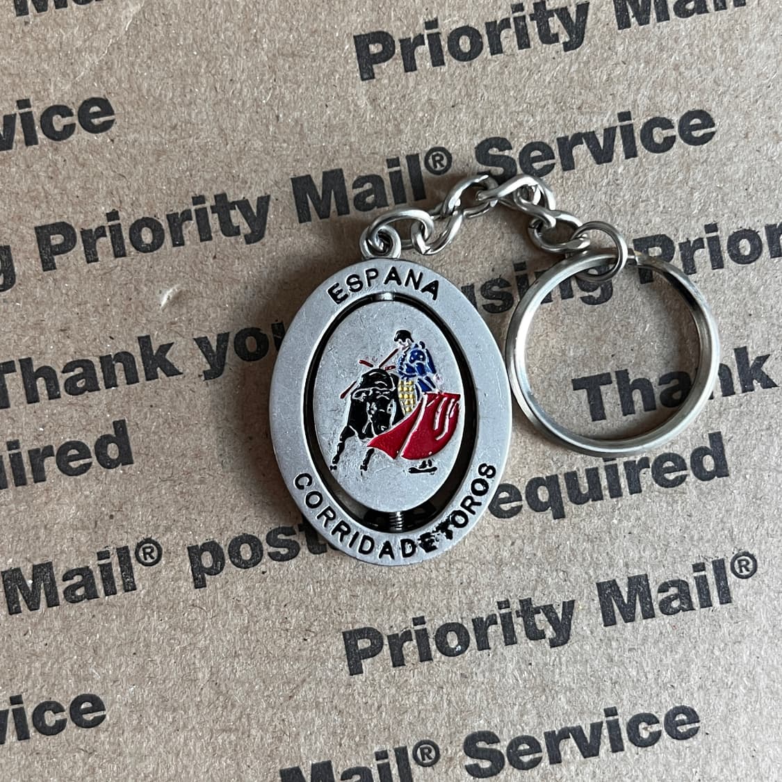 90s vtg Espana Bullfight Keyring 상품이미지2