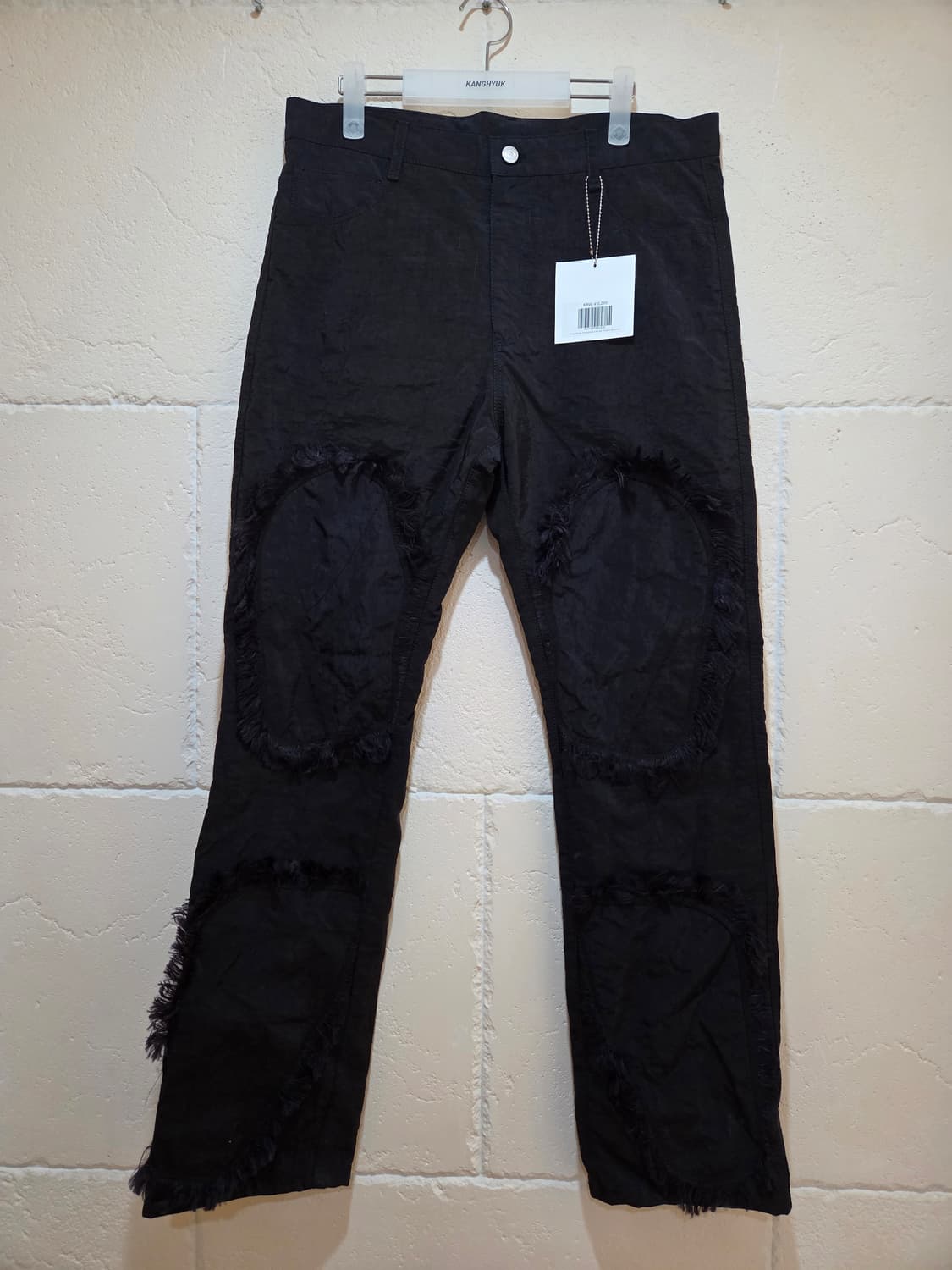 강혁 에어백 프린지 트라우저 라지 새상품 상품이미지1