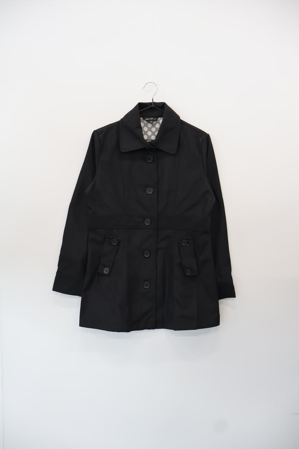 Jpn Black Button-Front Light Jacket 상품이미지4