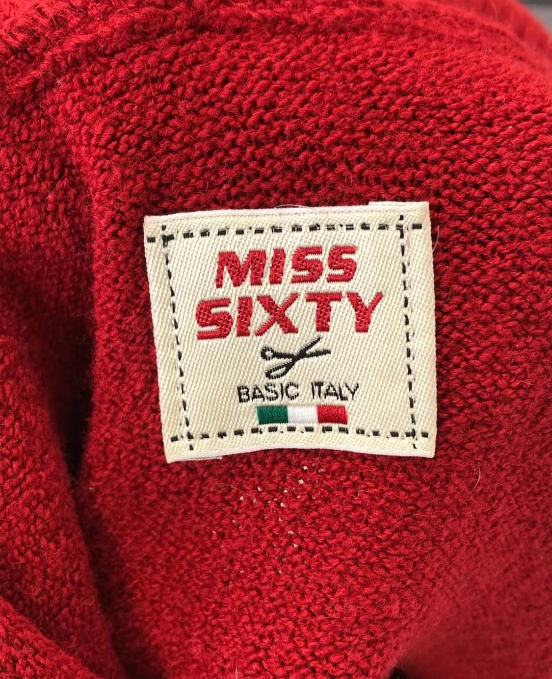 misssixty red knit 상품이미지2