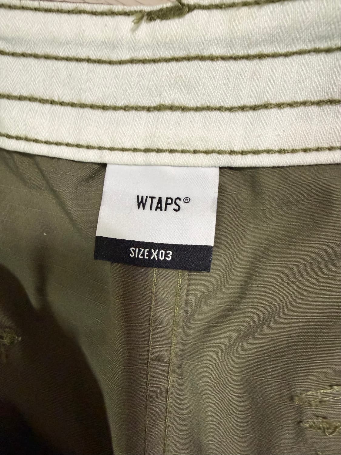 WTAPS 더블탭스 정글스탁 트라우저 카키 상품이미지3